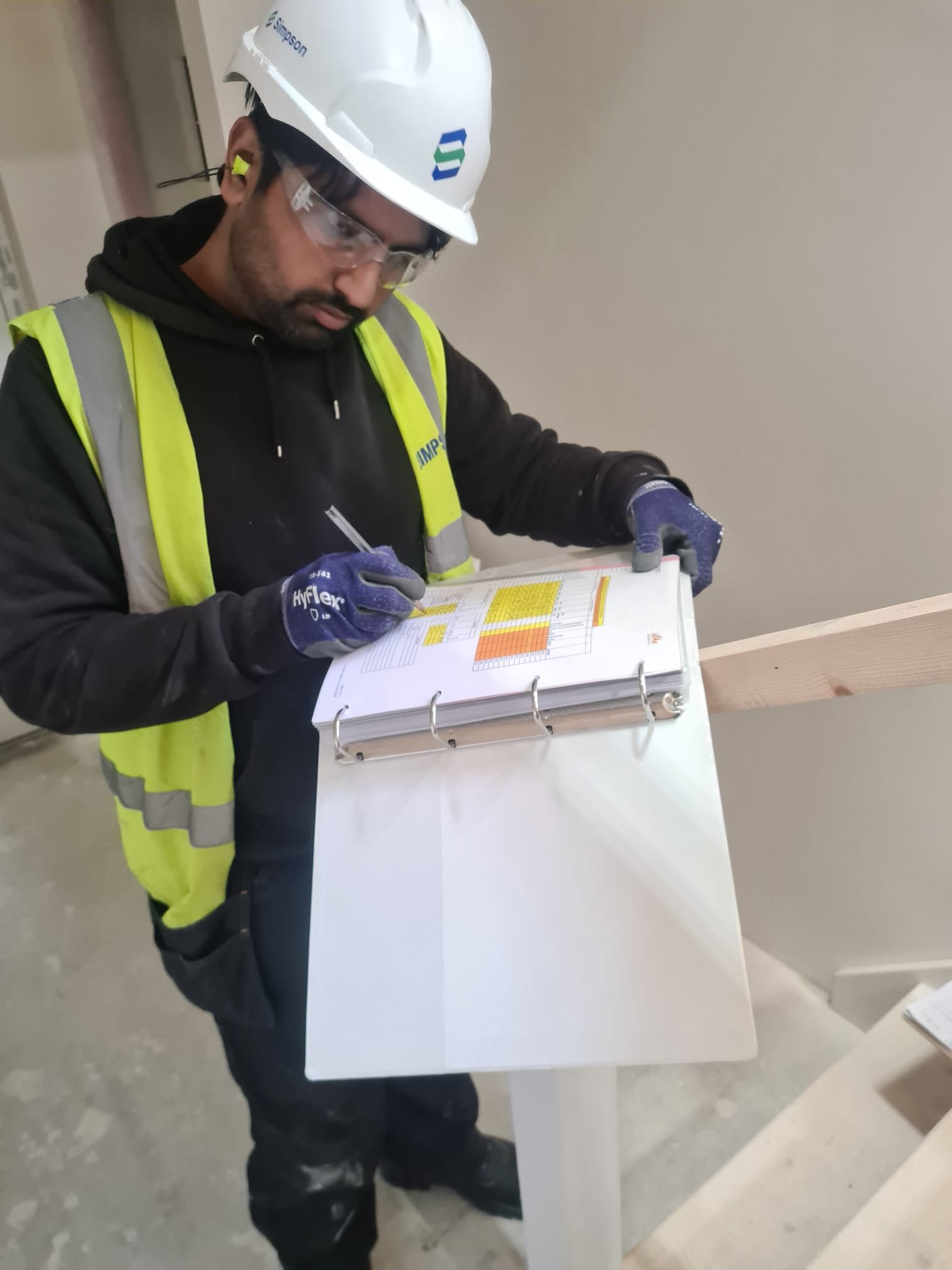 BrightCore electrician at work